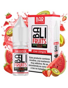 WATERMELON KIWI STRAWBERRY 10ML - BALI FRUITS SALTS BAR EDITION BY KINGS CREST 2