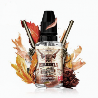 AROMA LONGFILL VIRGINIA TOBACCO 4ML - OIL4VAP AROMA LONGFILL VIRGINIA TOBACCO 4ML - OIL4VAP