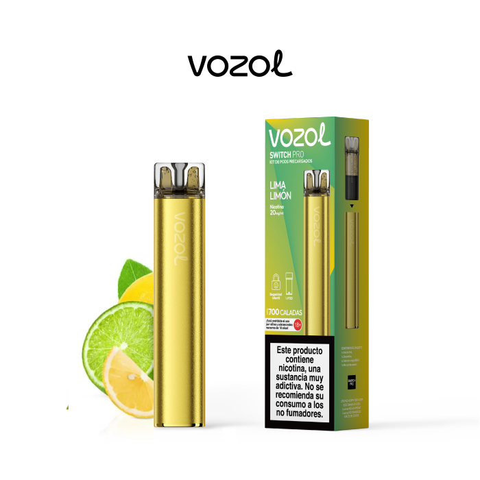 VOZOL SWITCH PRO KIT STARTER LIMA LIMON 20MG NICOTINA - VOZOL