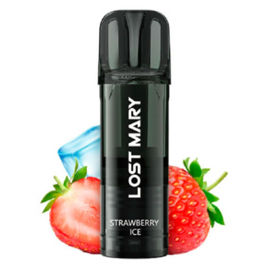 CARTUCHO TAPPO AIR PRO STRAWBERRY ICE 2ML 20MG - LOST MARY CARTUCHO TAPPO AIR PRO STRAWBERRY ICE 2ML 20MG - LOST MARY