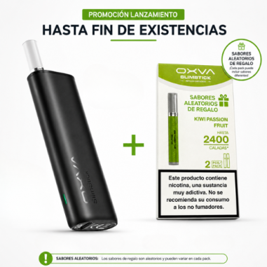 PROMOCION LANZAMIENTO SLIMSTICK POD KIT + 2 RECAMBIOS GRATIS - OXVA PROMOCION LANZAMIENTO SLIMSTICK POD KIT + 2 RECAMBIOS GRATIS - OXVA