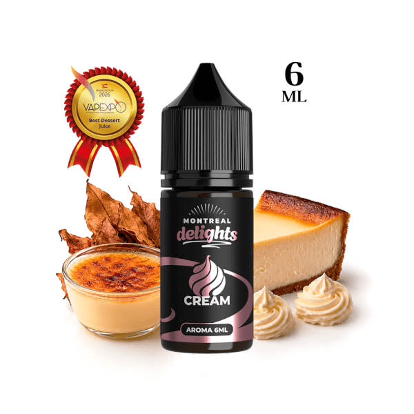 DELIGHTS CREAM LONGFILL 6ML - MONTREAL ORIGINAL