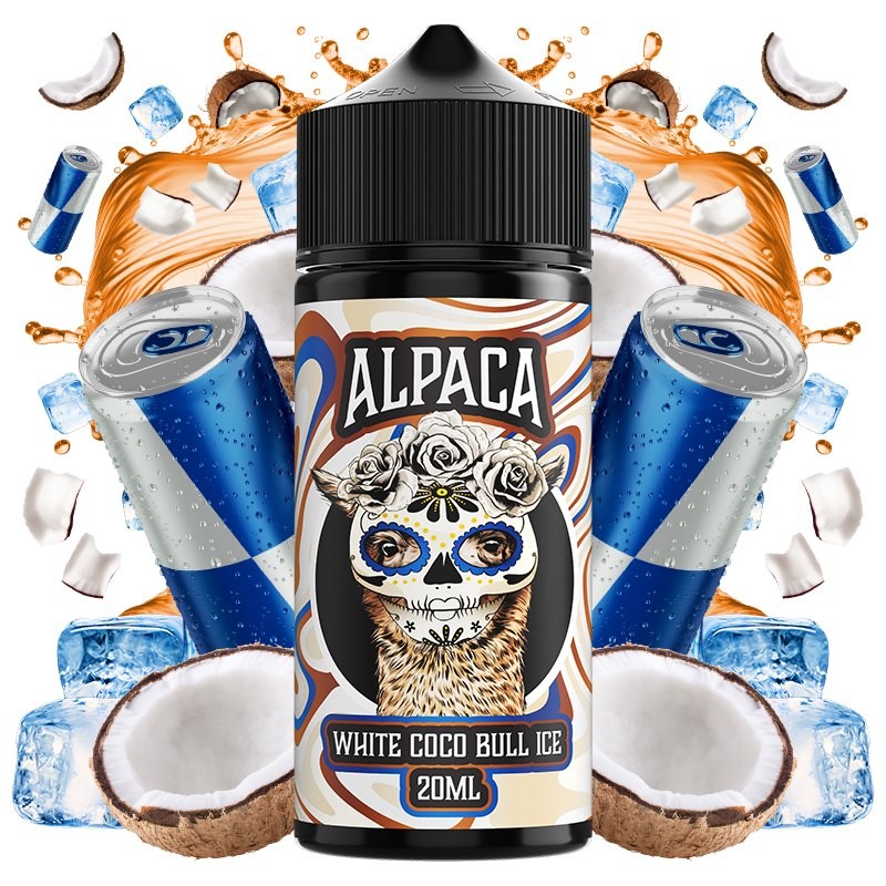 AROMA WHITE COCO BULL ICE 20ML LONGFILL - ALPACA