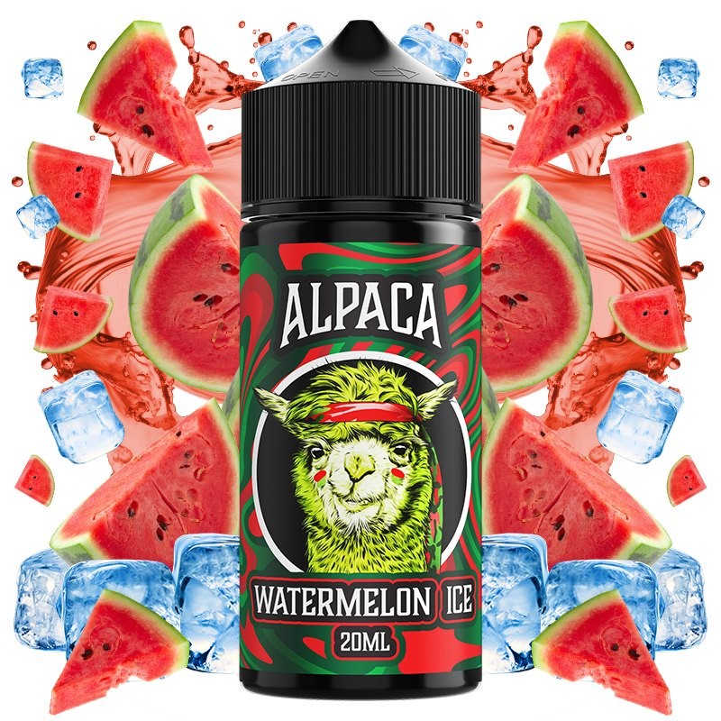 AROMA WATERMELON ICE 20ML LONGFILL - ALPACA