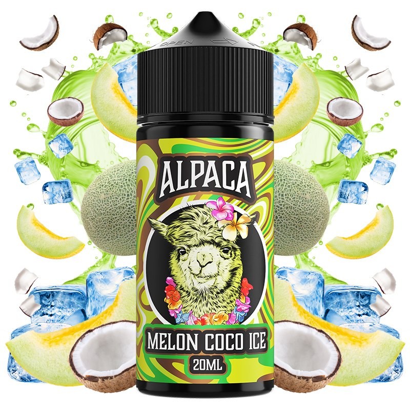 AROMA MELON COCO ICE 20ML LONGFILL - ALPACA