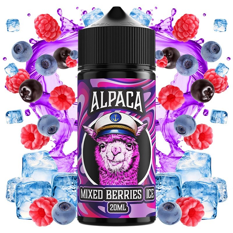 AROMA MIXED BERRIES ICE 20ML LONGFILL - ALPACA