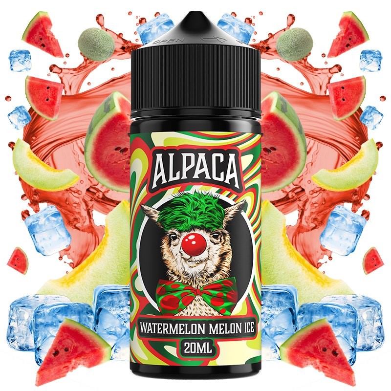 AROMA WATERMELON MELON ICE 20ML LONGFILL - ALPACA
