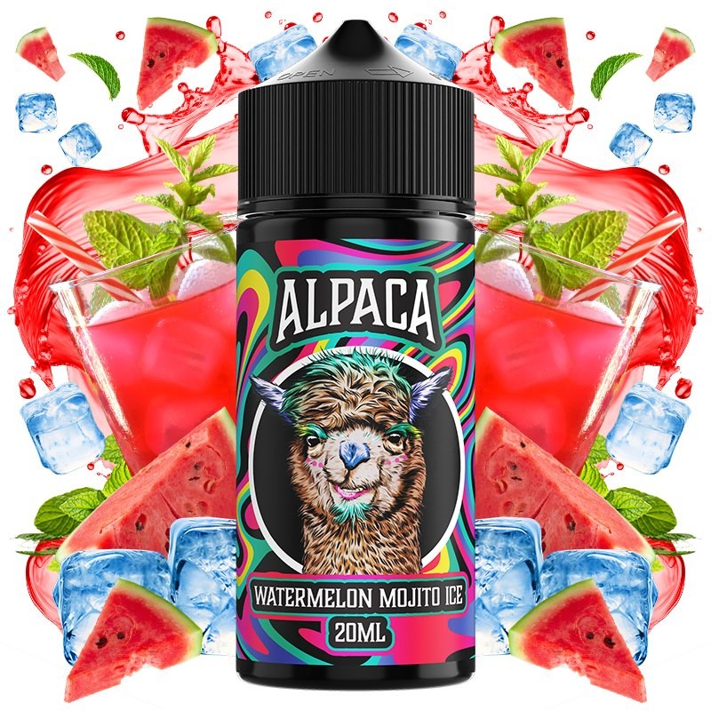 AROMA WATERMELON MOJITO ICE 20ML LONGFILL - ALPACA