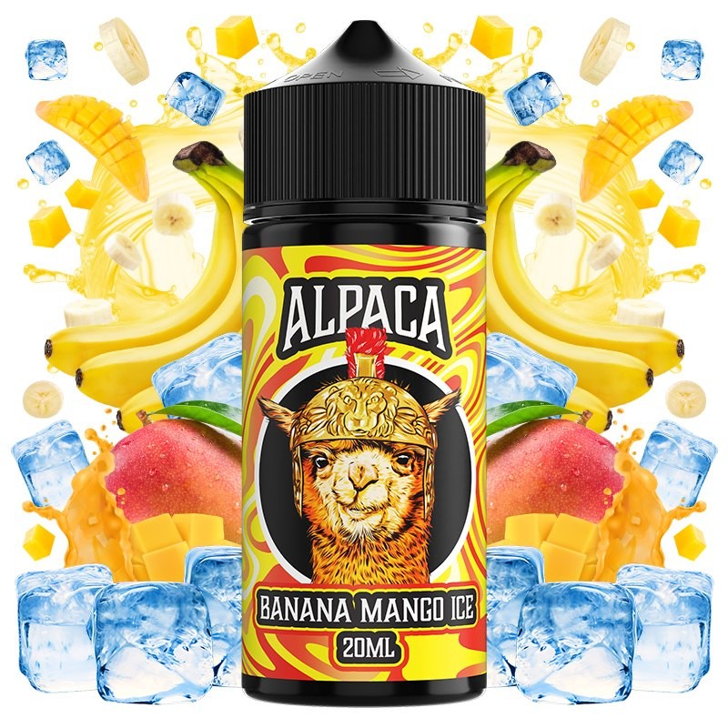 AROMA BANANA MANGO ICE 20ML LONGFILL - ALPACA