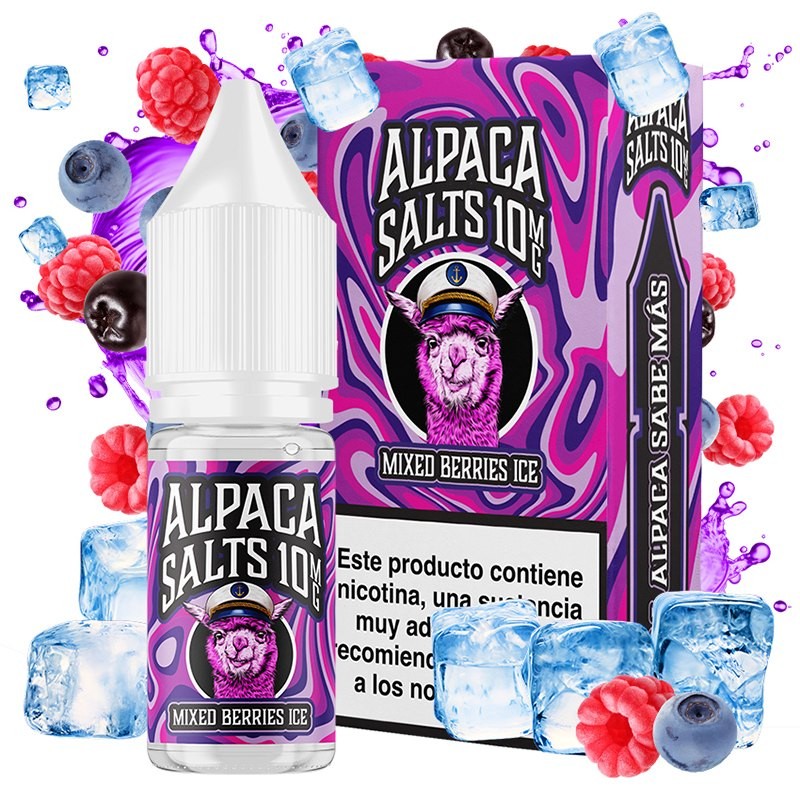 MIXED BERRIES ICE 10ML - ALPACA SALTS