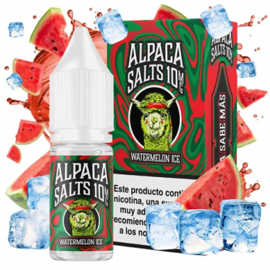 WATERMELON ICE 10ML - ALPACA SALTS WATERMELON ICE 10ML - ALPACA SALTS