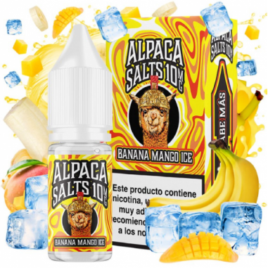 BANANA MANGO ICE 10ML - ALPACA SALTS BANANA MANGO ICE 10ML - ALPACA SALTS