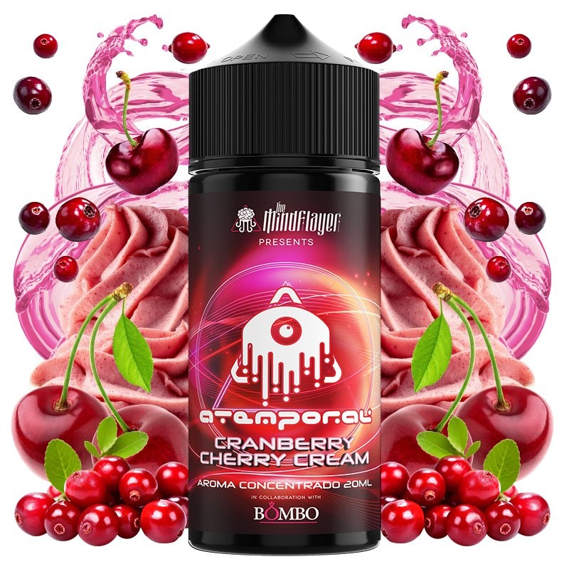 AROMA CRANBERRY CHERRY CREAM 20ML LONGFILL - ATEMPORAL BY THE MIND FLAYER