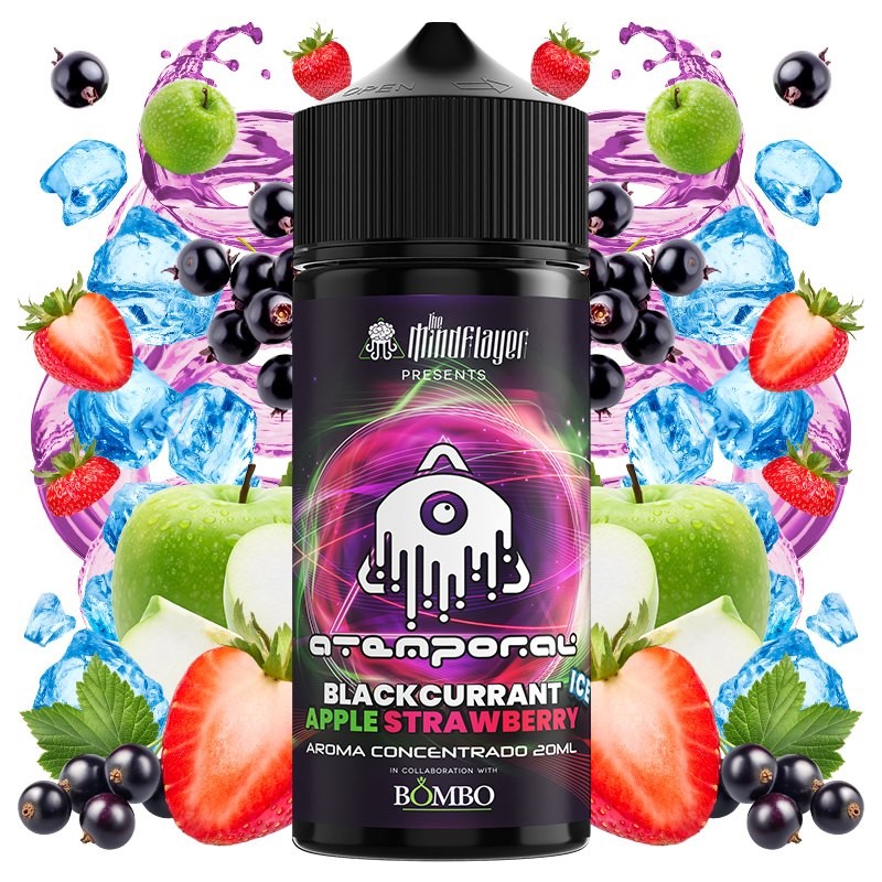AROMA BLACKCURRANT APPLE STRAWBERRY ICE 20ML LONGFILL - ATEMPORAL BY THE MIND FLAYER