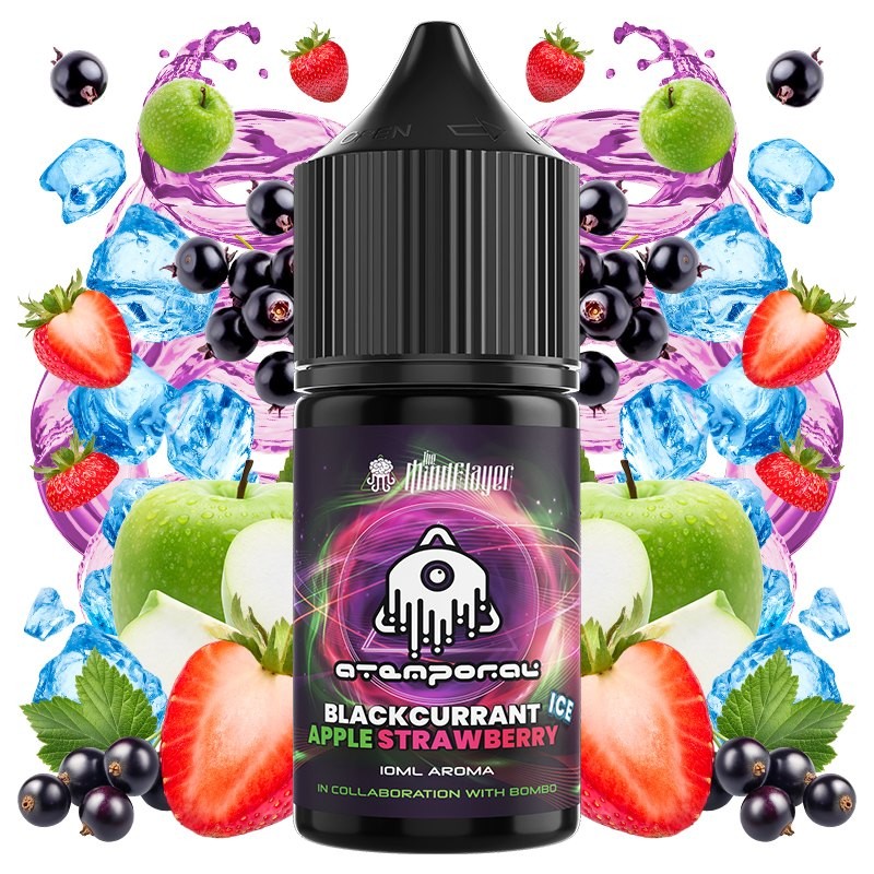 AROMA BLACKCURRANT APPLE STRAWBERRY ICE 10ML LONGFILL - ATEMPORAL BY THE MIND FLAYER