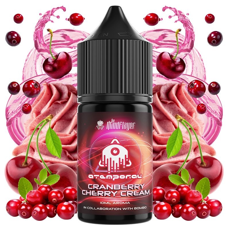 AROMA CRANBERRY CHERRY CREAM 10ML LONGFILL - ATEMPORAL BY THE MIND FLAYER