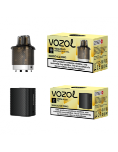 VISTA PLUG CÁPSULA 2ML + RECIPIENTE 10ML 20MG/ML MANGO ICE - VOZOL 2