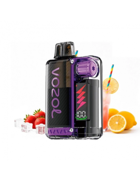 VISTA PLUG KIT STARTER 2 + 10 ML 10.000 PUFFS 20MG - LIMONADA ROSA - VOZOL