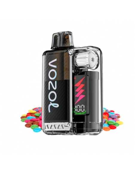 VISTA PLUG KIT STARTER 2 + 10 ML 10.000 PUFFS 20MG NICOTINA - CARAMELO ARCOIRIS - VOZOL