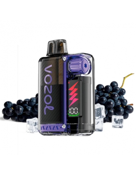 VISTA PLUG KIT STARTER 2 + 10 ML 10.000 PUFFS 20MG NICOTINA UVA HELADA - VOZOL