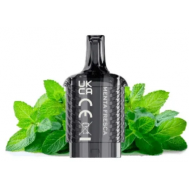 VISTA PLUG CÁPSULA 2ML + RECIPIENTE 10ML 20MG/ML MENTA MIAMI - VOZOL