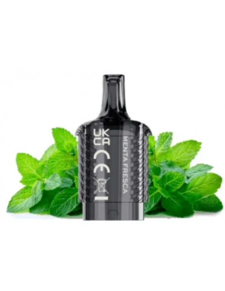 VISTA PLUG CÁPSULA 2ML + RECIPIENTE 10ML 20MG/ML MENTA MIAMI - VOZOL