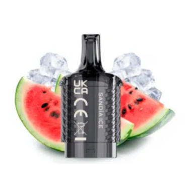 VISTA PLUG CÁPSULA 2ML + RECIPIENTE 10ML 20MG/ML SANDIA ICE - VOZOL VISTA PLUG CÁPSULA 2ML + RECIPIENTE 10ML 20MG/ML SANDIA ICE - VOZOL