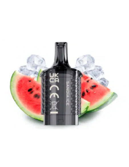 VISTA PLUG CÁPSULA 2ML + RECIPIENTE 10ML 20MG/ML SANDIA ICE - VOZOL