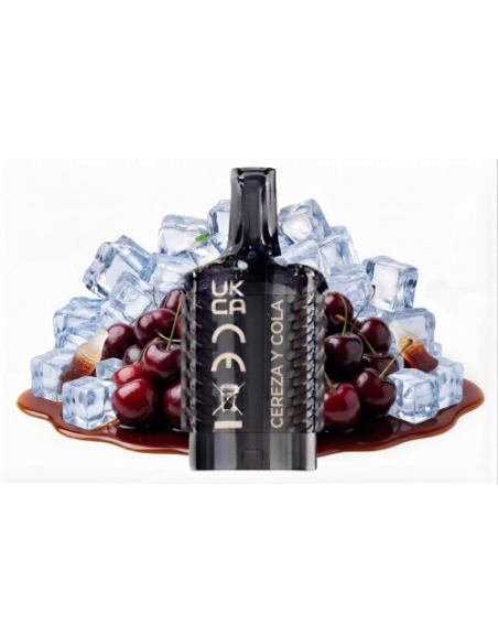 VISTA PLUG CÁPSULA 2ML + RECIPIENTE 10ML 20MG/ML CEREZA COLA - VOZOL