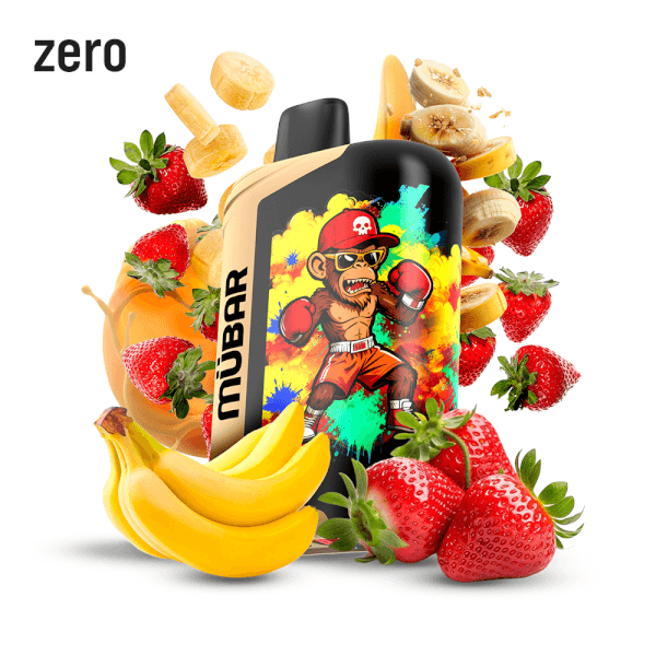 EDEN BEAST 50000 CALADAS SIN NICOTINA STRAWBERRY BANANA - MÜBAR