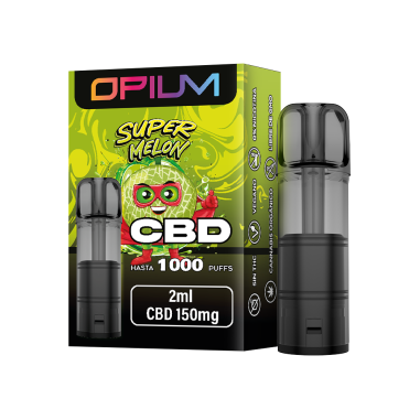 CARTUCHO SUPER MELON CBD 150MG 2ML - OPIUM CARTUCHO SUPER MELON CBD 150MG 2ML - OPIUM