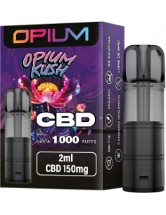 CARTUCHO OPIUM KUSH CBD 150MG 2ML - OPIUM