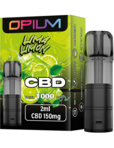 CARTUCHO LIMA LIMON CBD 150MG 2ML - OPIUM