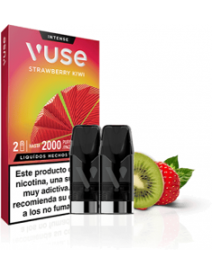 PACK 2 CARTUCHOS STRAWBERRY KIWI 20MG - VUSE