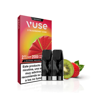 PACK 2 CARTUCHOS STRAWBERRY KIWI 20MG - VUSE