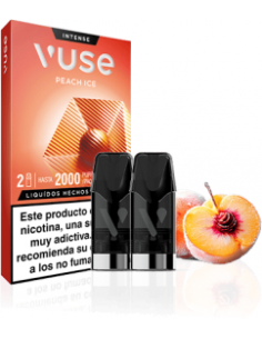 PACK 2 CARTUCHOS PEACH ICE 20MG - VUSE