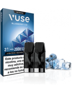 PACK 2 CARTUCHOS BLUEBERRY ICE 20MG - VUSE