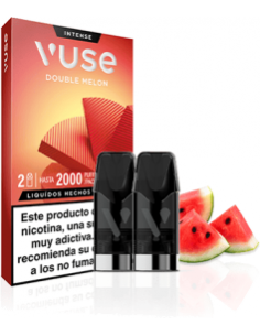PACK 2 CARTUCHOS DOUBLE MELON 20MG - VUSE