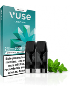 PACK 2 CARTUCHOS CRISP MINT 20MG - VUSE