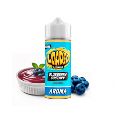 AROMA BLUEBERRY CUSTARD LONGFILL 30ML - LOADED
