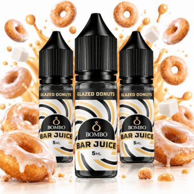 PACK 3 GLAZED DONUT 5ML LONGFILL - BAR JUICE BOMBO PACK 3 GLAZED DONUT 5ML LONGFILL - BAR JUICE BOMBO