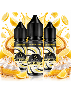 PACK 3 LEMON TART 5ML LONGFILL - BAR JUICE BOMBO