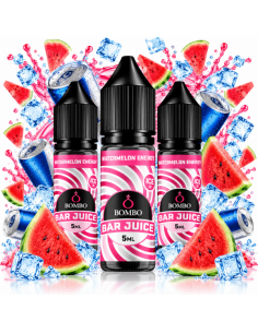 PACK 3 WATERMELON ENERGY 5ML LONGFILL - BAR JUICE BOMBO