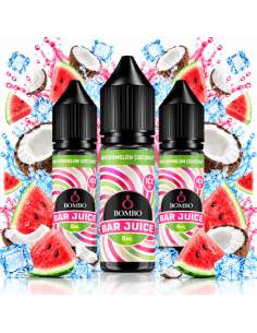 PACK 3 WATERMELON COCONUT 5ML LONGFILL - BAR JUICE BOMBO