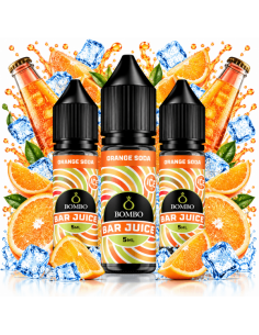 PACK 3 ORANGE SODA 5ML LONGFILL - BAR JUICE BOMBO