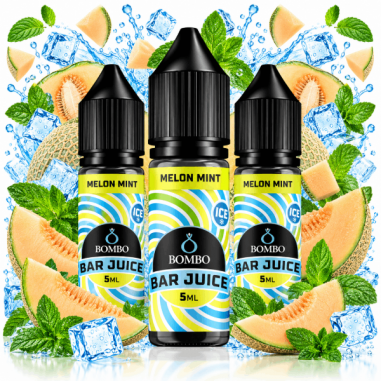 PACK 3 MELON MINT 5ML LONGFILL - BAR JUICE BOMBO PACK 3 MELON MINT 5ML LONGFILL - BAR JUICE BOMBO