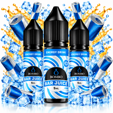 PACK 3 ENERGY DRINK 5ML LONGFILL - BAR JUICE BOMBO