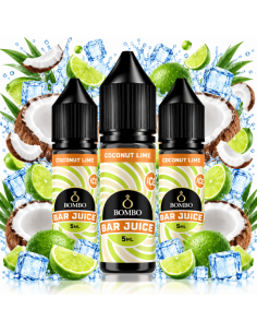 PACK 3 COCONUT LIME 5ML LONGFILL - BAR JUICE BOMBO