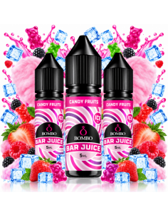 PACK 3 CANDY FRUITS 5ML LONGFILL - BAR JUICE BOMBO
