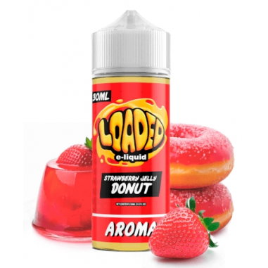 AROMA STRAWBERRY JELLY DONUT LONGFILL 30ML - LOADED